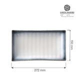 Platou dreptunghiular Fine Dine, Silk, 272x150 mm