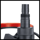 Pompa de apa murdara Einhell GE - DP 6935 ECO (690W, Ø35 mm particule straine, capacitate debit 17.500 l/h, ECO - Power, plutitor, maner de transport Einhell - scule electrice si unelte profesionale - BricoMart