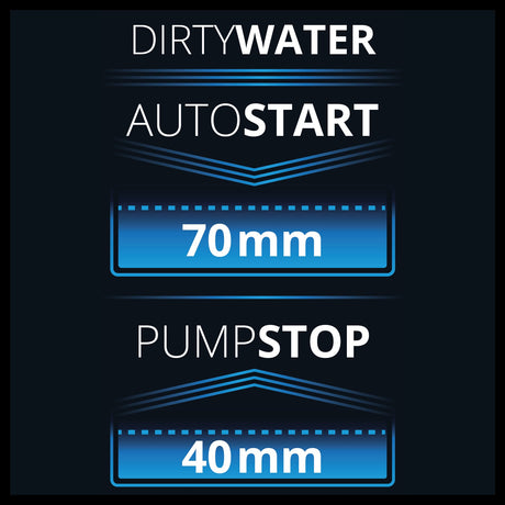 Pompa de apa murdara Einhell GE - DP 7935 NA ECO, Eco Power, 790 W, max. 19.000 l/h, potrivita pentru particule cu dimensiunea de pana la 35 mm, Aquasensor cu 3 inaltimi automate de pornire a senzorulu Einhell - scule electrice si unelte profesionale - BricoMart