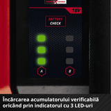 Pompa de gradina pe acumulator Einhell AQUINNA 18/30 F LED Power X - Change (18 V, debit max. 3.000 l/h, 2 sloturi pentru baterii, timp de functionare dublu, moduri ECO/BOOST, prefiltru, fara acumulator Einhell - scule electrice si unelte profesionale - BricoMart