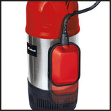 Pompa submersibila de presiune Einhell GC - PP 900 N, 900 W, debit maxim 6.000 l/h, adancime maxima de imersie 7 m, carcasa din otel inoxidabil, plutitor Einhell - scule electrice si unelte profesionale - BricoMart
