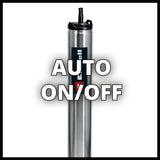 Pompa sumersibila de adancime Einhell GE - DW 1155 NA, 1100 W, pana la 6000 l/h, inaltime maxima de refulare 55 m, diametru pompa 98 mm, cablu de retea 22 m, functie automata Einhell - scule electrice si unelte profesionale - BricoMart