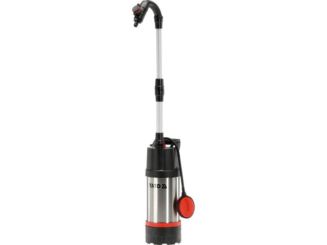 POPMA SUBMERSIBILA PENTRU APA DE PLOIE, INOX 550Z, PLUTITOR Yato YT - 85286 - 25 m, 550 W, 230 V, 5000 l Yato - scule electrice si unelte profesionale - BricoMart