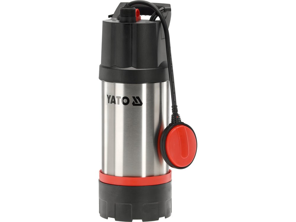 POPMA SUBMERSIBILA PENTRU APA DE PLOIE, INOX 550Z, PLUTITOR Yato YT - 85286 - 25 m, 550 W, 230 V, 5000 l Yato - scule electrice si unelte profesionale - BricoMart