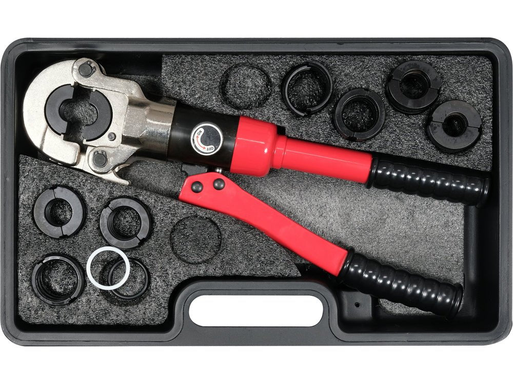 PRESA HIDRAULICA PENTRU SERTIZAT TEVI PEX - AL - PEX U/TH 16 - 32 Yato YT - 21758 - 10T, 32 mm Yato - scule electrice si unelte profesionale - BricoMart