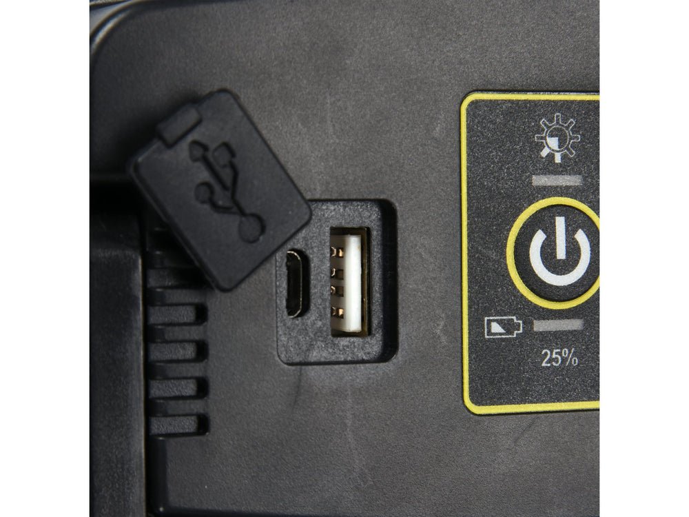 PROIECTOR PORTABIL CU DIFUZOR 2X15W 2000LM Yato YT - 81808 - 3W, 3.7V, 2 x 18650 Yato - scule electrice si unelte profesionale - BricoMart