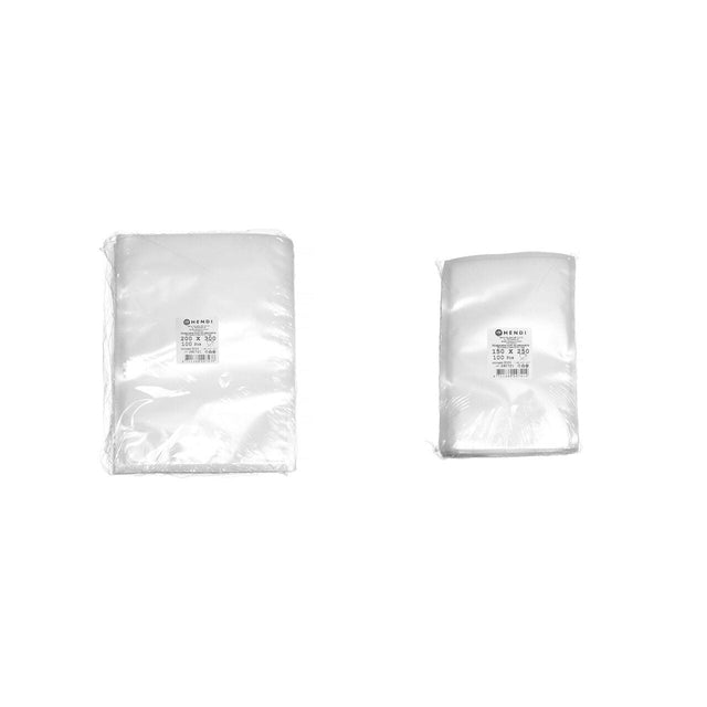 Pungi gofrate 200x300mm (100 buc) + Pungi 150x250mm (100 buc)