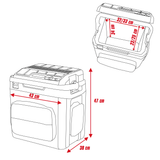 Racitor cu acumulator Einhell TE - COL 18/27 Li - Solo - indicator LED, 18 V, 12 V si 230 V, cablu auto 190 cm BricoMart - scule electrice si unelte profesionale - BricoMart