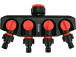 RACORD ROBINET CU 4 IEȘIRI 3/4" - 1" Yato YT - 89103 Yato - scule electrice si unelte profesionale - BricoMart