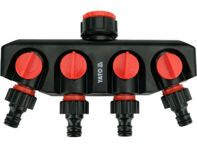 RACORD ROBINET CU 4 IEȘIRI 3/4" - 1" Yato YT - 89103 Yato - scule electrice si unelte profesionale - BricoMart
