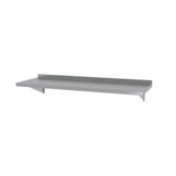 Raft de perete, cu doua suporturi din otel, HENDI, 1000x300x(H)250mm