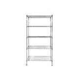 Raft depozitare cu 5 polite, 910x455x(H)1830