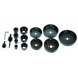 RAIDER 16Pcs/Set freza gaurire 19 - 127mm Este folosit pentru diferite tipuri de lemn, furniruri, rigips, Cutie de transport utila Raider - scule electrice si unelte profesionale - BricoMart