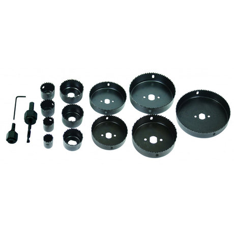 RAIDER 16Pcs/Set freza gaurire 19 - 127mm Este folosit pentru diferite tipuri de lemn, furniruri, rigips, Cutie de transport utila Raider - scule electrice si unelte profesionale - BricoMart