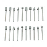 RAIDER 20Pcs/set ace ptr. slefuit biax Diametrul cozii: 3mm Cutie de transport transparenta Raider - scule electrice si unelte profesionale - BricoMart
