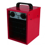 RAIDER Aeroterma electrica 2kW RD - EFH02 Maner pentru transportul facil Reglajul treptelor de putere Raider - scule electrice si unelte profesionale - BricoMart