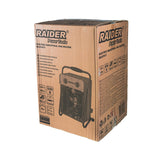 RAIDER Aeroterma electrica 5kW 230V cu stand RD - EFH17 Cu 5 kW putere, RD - EFH17 poate încălzi rapid suprafețe mai mari. Termostatul integrat menține automat temperatura dorită Raider - scule electrice si unelte profesionale - BricoMart