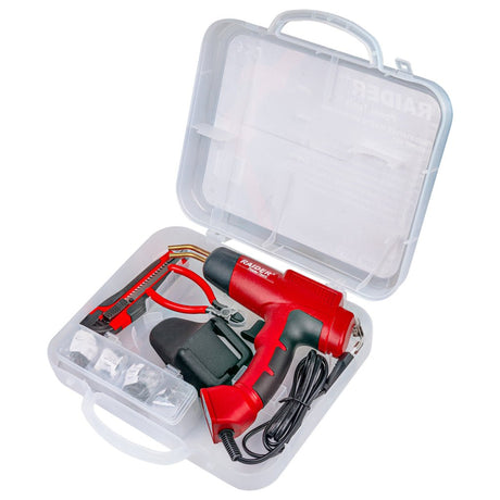 RAIDER Aparat de lipit plastic cu capse 120W 700°C Set RD - HSPW03 Raider - scule electrice si unelte profesionale - BricoMart