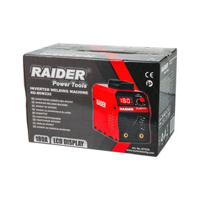 RAIDER Aparat de sudura inverter 180A Display RD - MIW220 Raider - scule electrice si unelte profesionale - BricoMart
