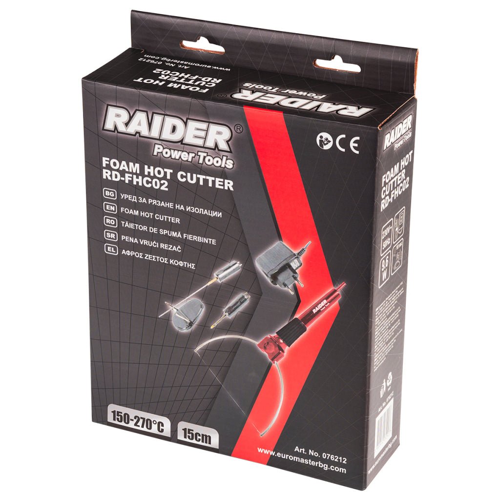 RAIDER Aparat pentru taiat spuma 15cm 150 - 270°C RD - FHC02 Raider - scule electrice si unelte profesionale - BricoMart