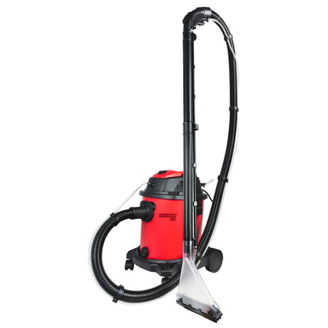 RAIDER Aspirator umed/uscat cu pulverizare 1600W 20L RDP - WC33 Cu o putere de 1600W, aspiratorul oferă o aspirație puternică și o eficiență ridicată pentru toate tipurile de curățare Raider - scule electrice si unelte profesionale - BricoMart