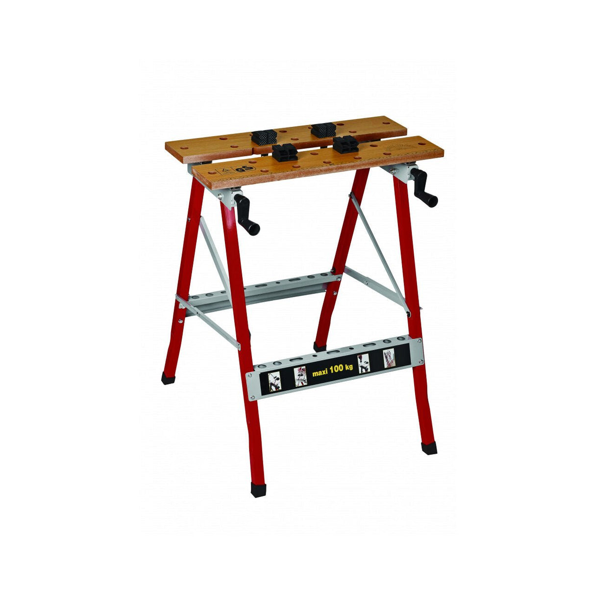 RAIDER Banc de lucru 62x47cm H 76cm Raider Constructie pliabila Picioare cauciucate pentru stabilitate imbunatatita Raider - scule electrice si unelte profesionale - BricoMart