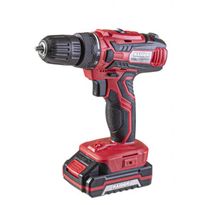 RAIDER Bormasina cu acumulator Li - ion 18V 2x1.5Ah 28Nm RD - CDL29 Mandrina rapida 2 trepte de viteza Design ergonomic Raider - scule electrice si unelte profesionale - BricoMart