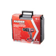 RAIDER Bormasina cu percutie fara perii 20V 2x2Ah 62Nm RDI - CDB02 Mandrina automata metalica cu sistem Controlul cuplului Functie de gaurire Comutator viteze Motor fara perii 2 - acumulato Raider - scule electrice si unelte profesionale - BricoMart