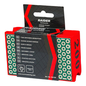 RAIDER Burete abraziv 95x60x32mm Р200 Raider - scule electrice si unelte profesionale - BricoMart