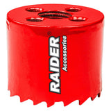 RAIDER Carota bi - metal pentru lemn si metal ø 51mm RD Precizie inalta la taierea gaurilor perfect rotunde Potrivit pentru gaurit lemn si metale neferoase Fabricat din otel ra Raider - scule electrice si unelte profesionale - BricoMart