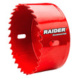 RAIDER Carota bi - metal pentru lemn si metal ø 83mm RD Precizie inalta la taierea gaurilor perfect rotunde Potrivit pentru gaurit lemn si metale neferoase Fabricat din otel ra Raider - scule electrice si unelte profesionale - BricoMart