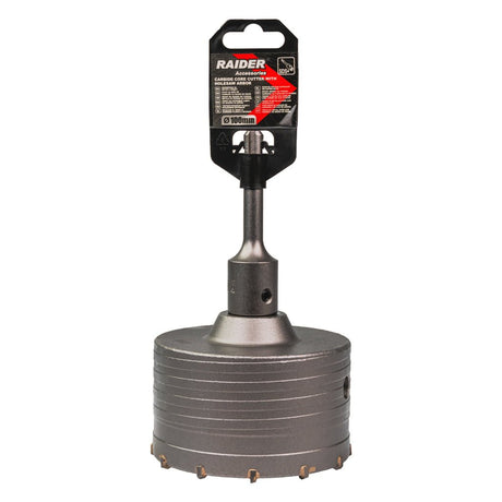 RAIDER Carota gaurire beton cu tija si burghiu 100mm SDS - plus Precizie și Control: Datorită ghidajului și construcției fiabile, carota pentru beton garantează stabilitate și precizie Raider - scule electrice si unelte profesionale - BricoMart