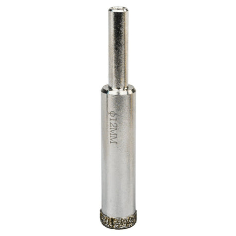 RAIDER Carota pentru placi ceramice, dimantata Ø12mm RD Margini de taiere diamantate Taieturi laterale pentru racire suplimentara Potrivit pentru gaurire in placi ceramice Diam Raider - scule electrice si unelte profesionale - BricoMart
