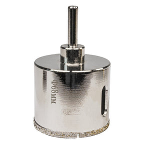 RAIDER Carota pentru placi ceramice, dimantata Ø68mm RD Margini de taiere diamantate Taieturi laterale pentru racire suplimentara Potrivit pentru gaurire in placi ceramice Diam Raider - scule electrice si unelte profesionale - BricoMart