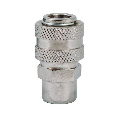 RAIDER Conector rapid 1/4"F QC02 Conectare usoara si rapida a sculelor si furtunelor Protejat anticoroziune Raider - scule electrice si unelte profesionale - BricoMart