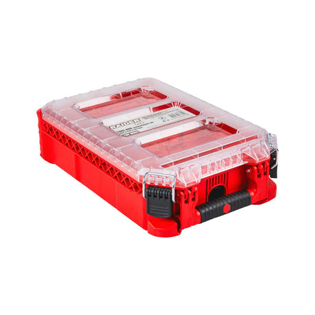 RAIDER Cutie scule 420x278x231mm capac transparent IP65 RDP - MSS5 Design compact și funcțional, potrivit pentru depozitarea componentelor mici Capac transparent pentru acces vizual rapid Raider - scule electrice si unelte profesionale - BricoMart