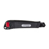 RAIDER Cutter 18 mm- corp metalic RDI Lama este triplu ascutita cu laser Constructie din aliaj de zinc Rezistenta de 5 x mai mare Raider - scule electrice si unelte profesionale - BricoMart