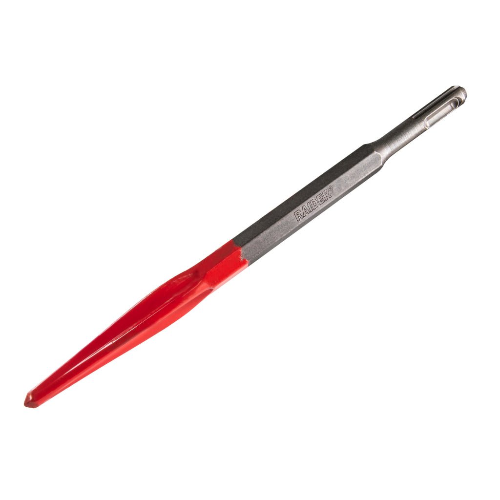 RAIDER Dalta ascutita SDS - plus cu autoascutire 14x250mm Geometria vârfului cu auto - ascuțire previne blocarea materialului Durată de viață mai lungă Raider - scule electrice si unelte profesionale - BricoMart