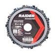 RAIDER Disc circular pentru lemn 125x22.2mm cu lant drujba <b>Disc circular pentru lemn 125x22.2 mm cu lant tip drujba Raider Power Tools</b> este un accesoriu special conceput pe Raider - scule electrice si unelte profesionale - BricoMart