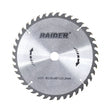 RAIDER Disc circular pentru lemn 230х40Тх22.2mm RD - SB02 Potrivit pentru taierea lemnului Pastile din carburi Raider - scule electrice si unelte profesionale - BricoMart