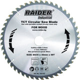 RAIDER Disc circular pentru lemn 235x48Tx30mm TCT RDI-CS27 Potrivit pentru taierea lemnului Pastile din carburi Raider - scule electrice si unelte profesionale - BricoMart
