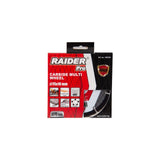 RAIDER Disc debitare multmaterial cu carbura 75x10 mm Muchia de tăiere acoperită cu carbură Viteza mare de taiere Potrivit pentru tăierea lemnului cu cuie, plastic, gips - cart Raider - scule electrice si unelte profesionale - BricoMart