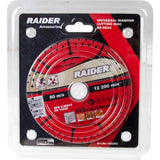 RAIDER Disc diamant. RD - DD24 Recomandat pentru tăierea șapei de beton, bordurilor, cărămizilor de clincher, betonului celular, cărămizilor de silicat Raider - scule electrice si unelte profesionale - BricoMart