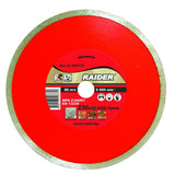 RAIDER Disc diamantat continuu WET 230x22.2mm RD-DD12 Disc pentru taieri umede Potrivit pentru beton , placi ceramice si caramizi Robust si rezistent la uzura Viteza periferi Raider - scule electrice si unelte profesionale - BricoMart