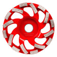 RAIDER Disc diamantat pentru slefuit 180x22.2mm Long Life Combină viteză ridicată de operare cu o netezime perfectă în lucru. Asigură durabilitate îndelungată la utilizarea pe be Raider - scule electrice si unelte profesionale - BricoMart