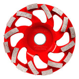RAIDER Disc diamantat pentru slefuit 180x22.2mm Long Life Combină viteză ridicată de operare cu o netezime perfectă în lucru. Asigură durabilitate îndelungată la utilizarea pe be Raider - scule electrice si unelte profesionale - BricoMart