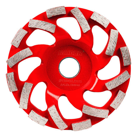 RAIDER Disc diamantat pentru slefuit 180x22.2mm Long Life Combină viteză ridicată de operare cu o netezime perfectă în lucru. Asigură durabilitate îndelungată la utilizarea pe be Raider - scule electrice si unelte profesionale - BricoMart