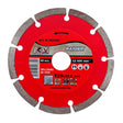 RAIDER Disc diamantat segmentat DRY 125x22.2mm RD - DD02 Disc pentru taiere uscata Robust si rezistent la uzura Potrivit pentru beton , placi ceramice si caramizi Viteza perifer Raider - scule electrice si unelte profesionale - BricoMart