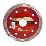 RAIDER Disc diamantat TURBO super - subtire 115x22.2 mm RD - DD21 Profil turbo special 10.5 mm Stratul de diamant Raider - scule electrice si unelte profesionale - BricoMart