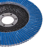 RAIDER Disc lamelar zirconiu 125mm G-150 Granule abrazive de zirconiu care oferă durabilitate Granulație G-150 Construcția lamelară permite o răcire mai bună în Raider - scule electrice si unelte profesionale - BricoMart